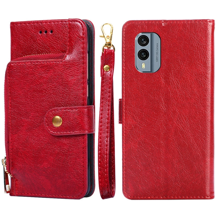 Zipper Bag Leather Phone Case, For vivo iQOO Neo7, For Realme 9i 5G Global/10 5G, For vivo T2x 5G/Y73t/iQOO Z6x, For Huawei nova Y61, For Honor Play 40 Plus, For Nokia X30 5G