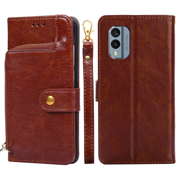 Zipper Bag Leather Phone Case, For vivo iQOO Neo7, For Realme 9i 5G Global/10 5G, For vivo T2x 5G/Y73t/iQOO Z6x, For Huawei nova Y61, For Honor Play 40 Plus, For Nokia X30 5G