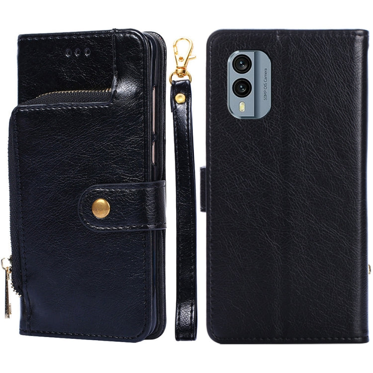 Zipper Bag Leather Phone Case, For vivo iQOO Neo7, For Realme 9i 5G Global/10 5G, For vivo T2x 5G/Y73t/iQOO Z6x, For Huawei nova Y61, For Honor Play 40 Plus, For Nokia X30 5G
