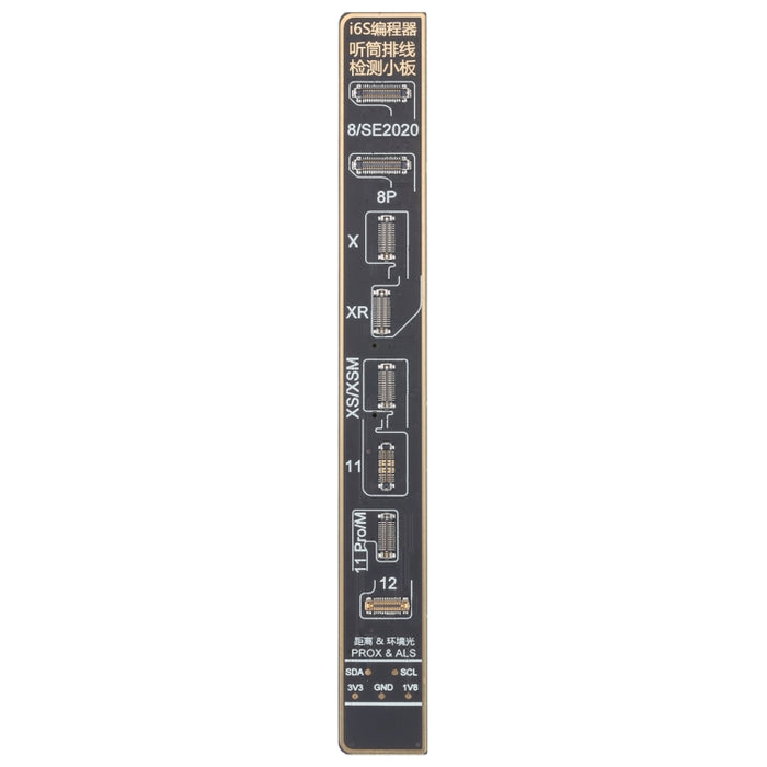 i2C i6S Intelligent Programmer Earpiece Test Board for iPhone 8-12 Series, Earpiece Test Board