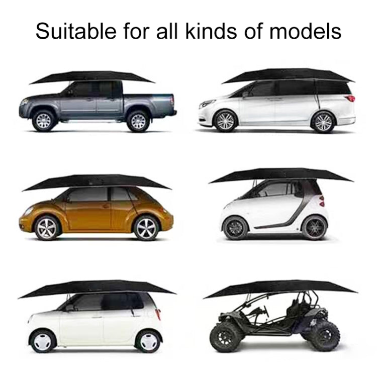 Semi-automatic Awning Tent Car Smart Insulated Cover Outdoor Waterproof Folded Portable Canopy Cover Shelter