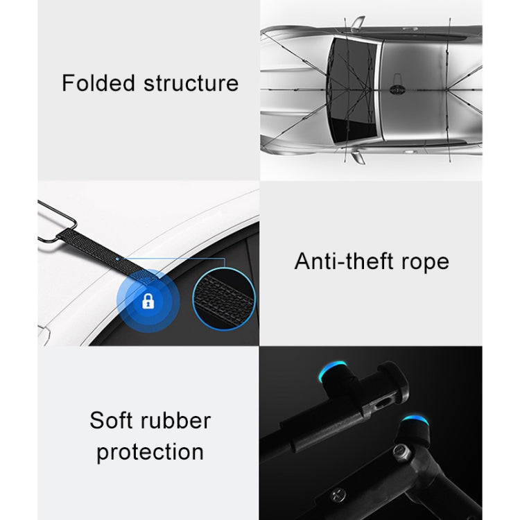 Semi-automatic Awning Tent Car Smart Insulated Cover Outdoor Waterproof Folded Portable Canopy Cover Shelter