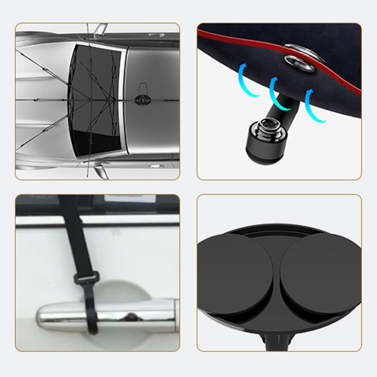 Semi-automatic Awning Tent Car Smart Insulated Cover Outdoor Waterproof Folded Portable Canopy Cover Shelter