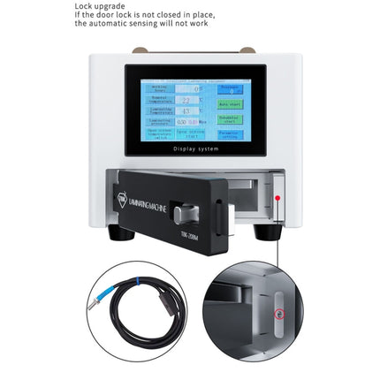 TBK 208M 3 in 1 Mini LCD Touch Screen Vacuum Laminating Bubble Remover Machine, US Plug, UK Plug, AU Plug