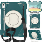 For iPad 10th Gen 10.9 2022 / Blackish Green
