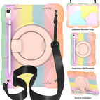For iPad 10th Gen 10.9 2022 / Colorful Rose Gold