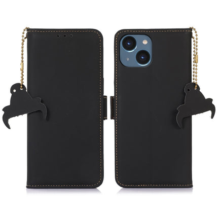 Genuine Leather Magnetic RFID Leather Phone Case, For iPhone 13 Pro Max, For iPhone 13 Pro, For iPhone 13, For iPhone 14 Plus, For iPhone 14 Pro Max, For iPhone 14 Pro
