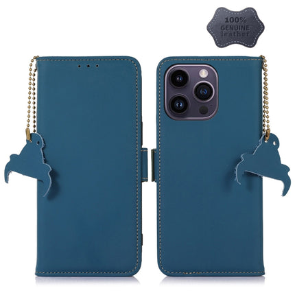 Genuine Leather Magnetic RFID Leather Phone Case, For iPhone 13 Pro Max, For iPhone 13 Pro, For iPhone 13, For iPhone 14 Plus, For iPhone 14 Pro Max, For iPhone 14 Pro