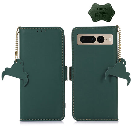 Genuine Leather Magnetic RFID Leather Phone Case, For iPhone 14, For Google Pixel 7 Pro, For Google Pixel 7, For Samsung Galaxy A54 5G, For Samsung Galaxy S22+ 5G, For Samsung Galaxy S22 5G