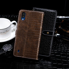 idewei Crocodile Texture Horizontal Flip Leather Case with Holder & Card Slots & Wallet
