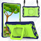 For Lenovo Tab M10 Plus 10.6 3rd Gen 2022 / Navy Blue + Yellow Green