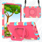 For Lenovo Tab M10 Plus 10.6 3rd Gen 2022 / Camouflage + Rose Red