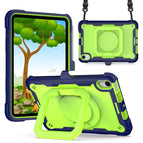 For iPad mini 2024 / mini 6 / Navy Blue + Yellow Green