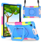 For Samsung Galaxy Tab A8 10.5 2021 / Camouflage + Blue