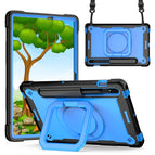 For Samsung Galaxy Tab S7 / S8 / Black + Blue