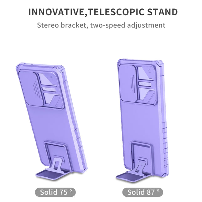 Stereoscopic Holder Sliding Camshield Phone Case, For Samsung Galaxy S23 Ultra 5G, For Samsung Galaxy A14 5G
