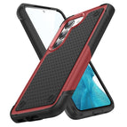 For Samsung Galaxy S23+ 5G / Red+Black