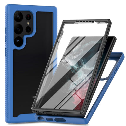 Two-layer Integrated Transparent TPU + PC + PET Protective Phone Case, For Samsung Galaxy S23 Ultra 5G, For Samsung Galaxy S23+ 5G, For Samsung Galaxy S23 5G