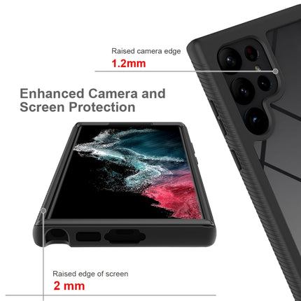 Two-layer Integrated Transparent TPU + PC + PET Protective Phone Case, For Samsung Galaxy S23 Ultra 5G, For Samsung Galaxy S23+ 5G, For Samsung Galaxy S23 5G