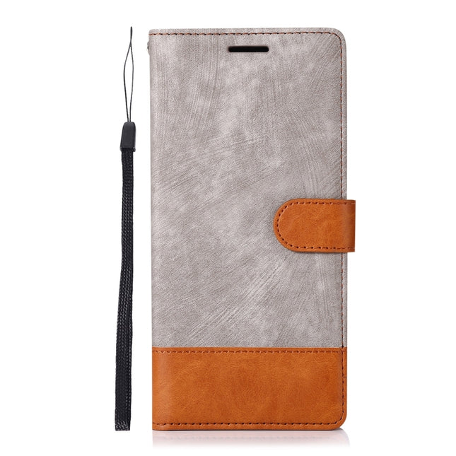 Splicing Leather Phone Case, For Samsung Galaxy S9, For Samsung Galaxy S9+, For Samsung Galaxy S10, For Samsung Galaxy S10+, For Samsung Galaxy S20, For Samsung Galaxy S20+, For Samsung Galaxy S20 Ultra, For Samsung Galaxy S20 FE                       ...