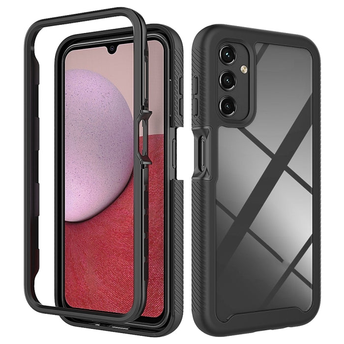 Two-layer Integrated Transparent TPU + PC Protective Phone Case, For Samsung Galaxy A14 5G