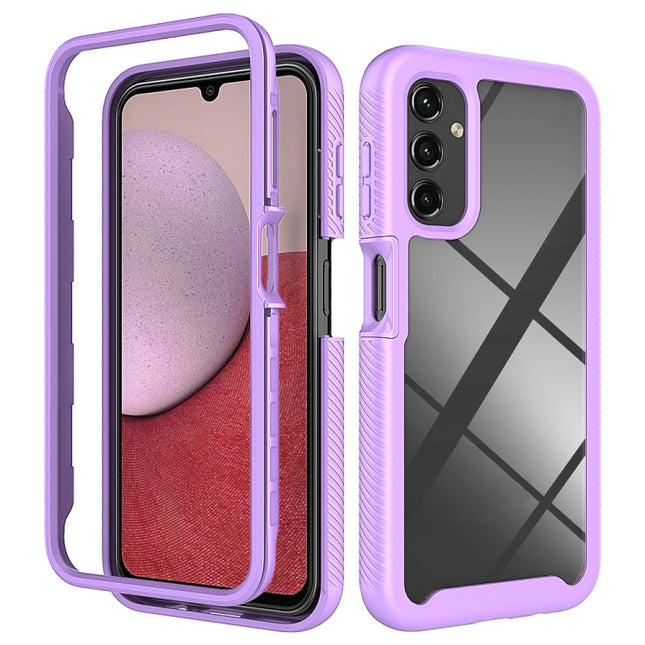 Two-layer Integrated Transparent TPU + PC Protective Phone Case, For Samsung Galaxy A14 5G