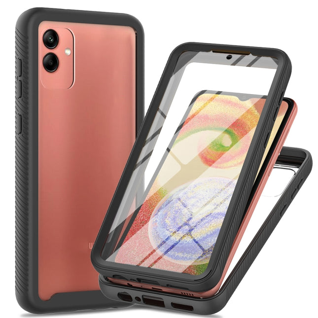 Two-layer Integrated Transparent TPU + PC + PET Protective Phone Case, For Samsung Galaxy A04, For Samsung Galaxy A14 5G