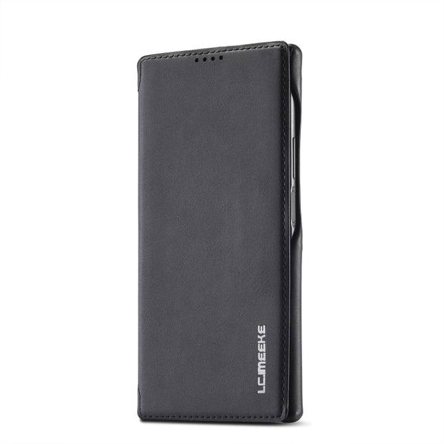 LC.IMEEKE Hon Ancient Series Horizontal Flip Leather Phone Case, For Samsung Galaxy S23 Ultra 5G