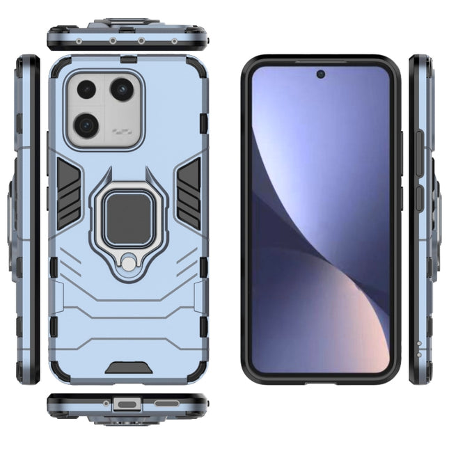 Shockproof PC + TPU Phone Case with Magnetic Ring Holder, For Xiaomi 13, For Xiaomi 13 Pro