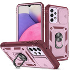 For Samsung Galaxy A33 5G / Pink+Red