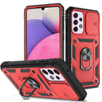 For Samsung Galaxy A33 5G / Red+Black