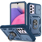 For Samsung Galaxy A33 5G / Blue+Blue