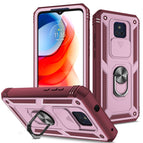 For Motorola Moto G Play 2021 / Pink+Red
