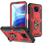 For Motorola Moto G Power 2021 / Red+Black