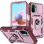 For Xiaomi Redmi Note 10 / Pink+Red