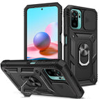 For Xiaomi Redmi Note 10 / Black+Black
