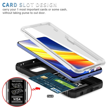 Sliding Camera Cover TPU + PC Phone Case, For Xiaomi Poco X3 NFC