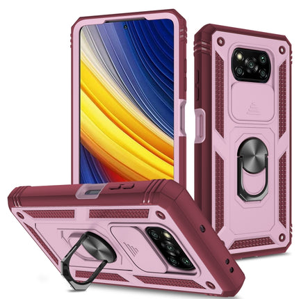 Sliding Camera Cover TPU + PC Phone Case, For Xiaomi Poco X3 NFC