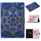 Für iPad 9.7 (2018) & (2017) / Blaues Mandala