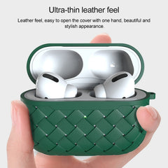 Weave Texture TPU Wireless Earphone Protective Case, For AirPods Pro, For AirPods 1 / 2