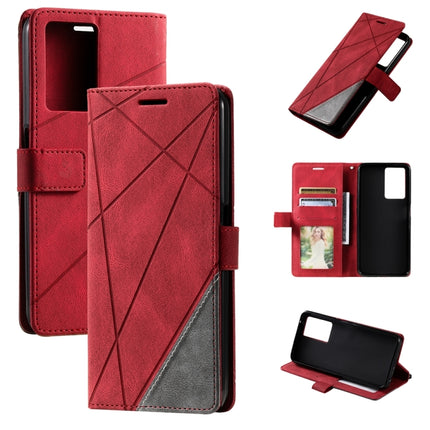Skin Feel Splicing Leather Phone Case, For OPPO A57 2022, For Realme C30 4G, For Samsung Galaxy S23 5G, For Samsung Galaxy S23+ 5G