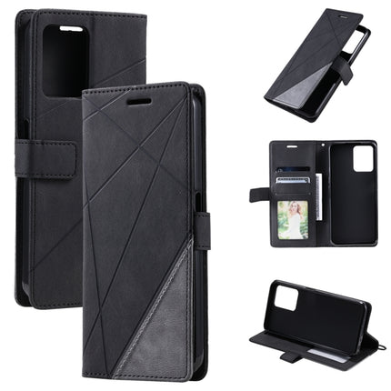 Skin Feel Splicing Leather Phone Case, For OPPO A57 2022, For Realme C30 4G, For Samsung Galaxy S23 5G, For Samsung Galaxy S23+ 5G