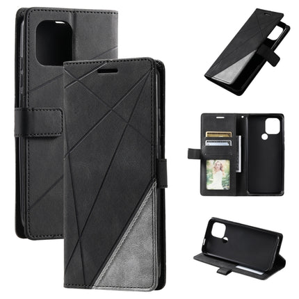 Skin Feel Splicing Leather Phone Case, For Google Pixel 6a, For Xiaomi Redmi A1+