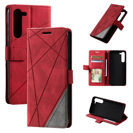 Skin Feel Splicing Leather Phone Case, For OPPO A57 2022, For Realme C30 4G, For Samsung Galaxy S23 5G, For Samsung Galaxy S23+ 5G