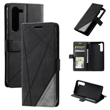 Skin Feel Splicing Leather Phone Case, For OPPO A57 2022, For Realme C30 4G, For Samsung Galaxy S23 5G, For Samsung Galaxy S23+ 5G