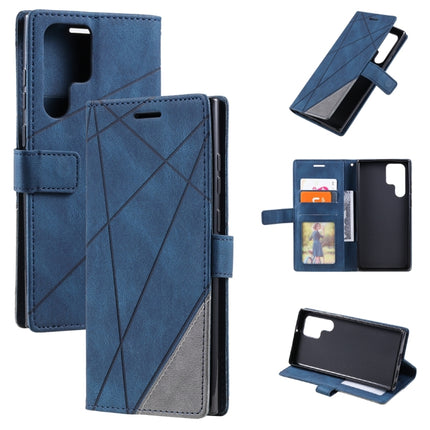 Skin Feel Splicing Leather Phone Case, For Xiaomi 12T / Redmi K50 Ultra, For Samsung Galaxy S23 Ultra 5G, For Xiaomi Redmi 11 Prime 4G, For Samsung Galaxy A14 5G