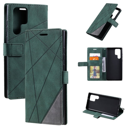 Skin Feel Splicing Leather Phone Case, For Xiaomi 12T / Redmi K50 Ultra, For Samsung Galaxy S23 Ultra 5G, For Xiaomi Redmi 11 Prime 4G, For Samsung Galaxy A14 5G