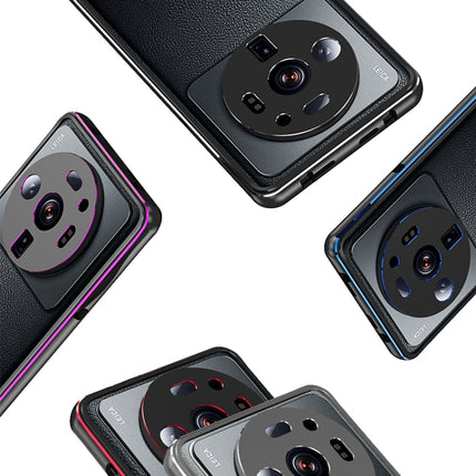 Aurora Metal Frame Protective Phone Case, For Xiaomi 12S Ultra