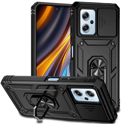 Sliding Camshield Holder Phone Case, For Xiaomi Redmi Note 11T Pro, For Xiaomi 12T/12T Pro/Redmi K50 Ultra, For Motorola Moto G52/G82