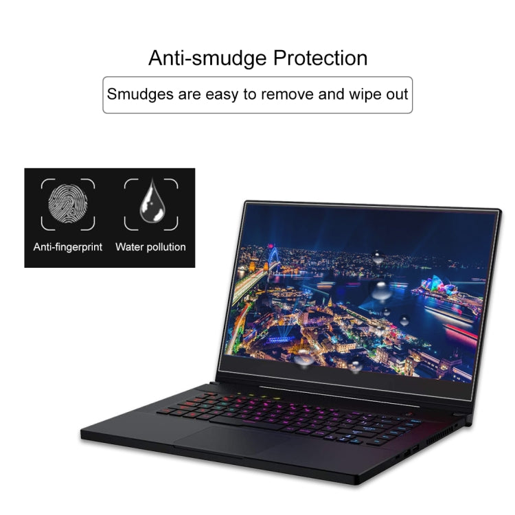 Laptop Screen HD Tempered Glass Protective Film, For ASUS ROG Strix G 15.6 inch, For ASUS ROG Strix Hero II 15.6 inch, For ASUS ROG ZEPHYRUS (GX501) 15.6 inch, For ASUS ROG ZEPHYRUS (M15) 15.6 inch, For ASUS ROG Zephyrus M (GM501) 15.6 inch������������...